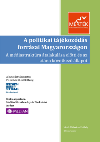 A politikai tájékozódás forrásai Magyarországon