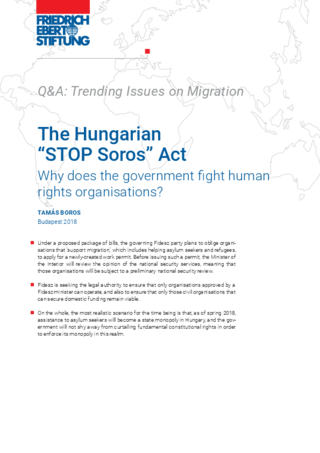 The Hungarian "Stop Soros" act
