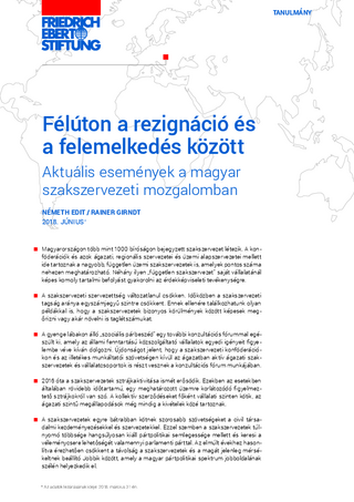 Félúton a rezignaáció és a felemelkedés között