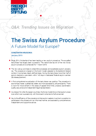 The Swiss asylum procedure