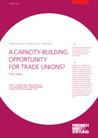 A capacity-building opportunity for trade unions?