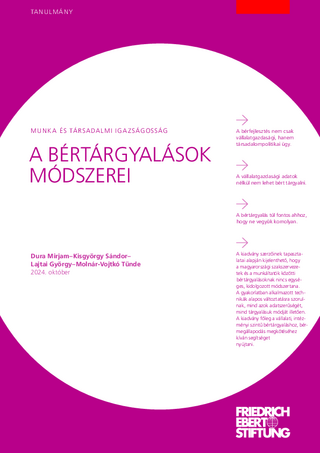 A bértárgyalások módszerei